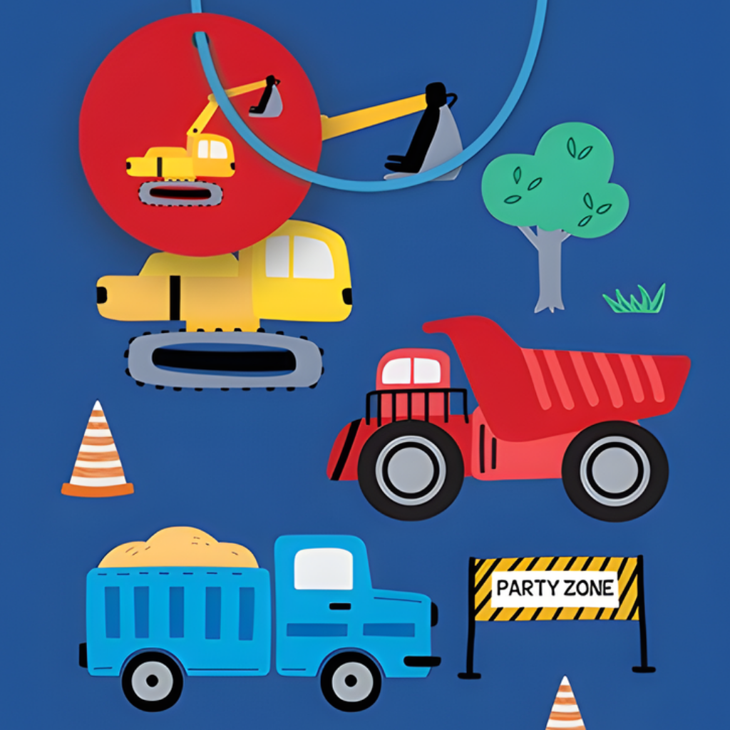Gift Bag - Trucks [Sz:Medium]