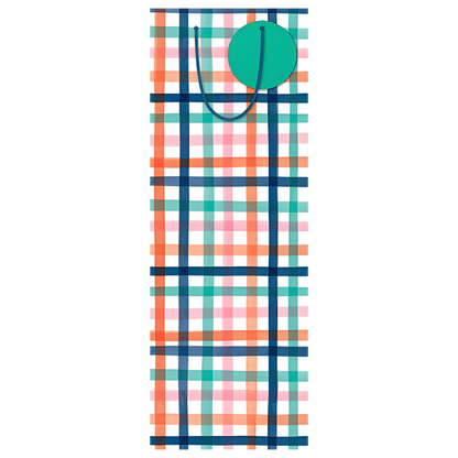 Gift Bag - Checkered [Sz:Bottle Bag]