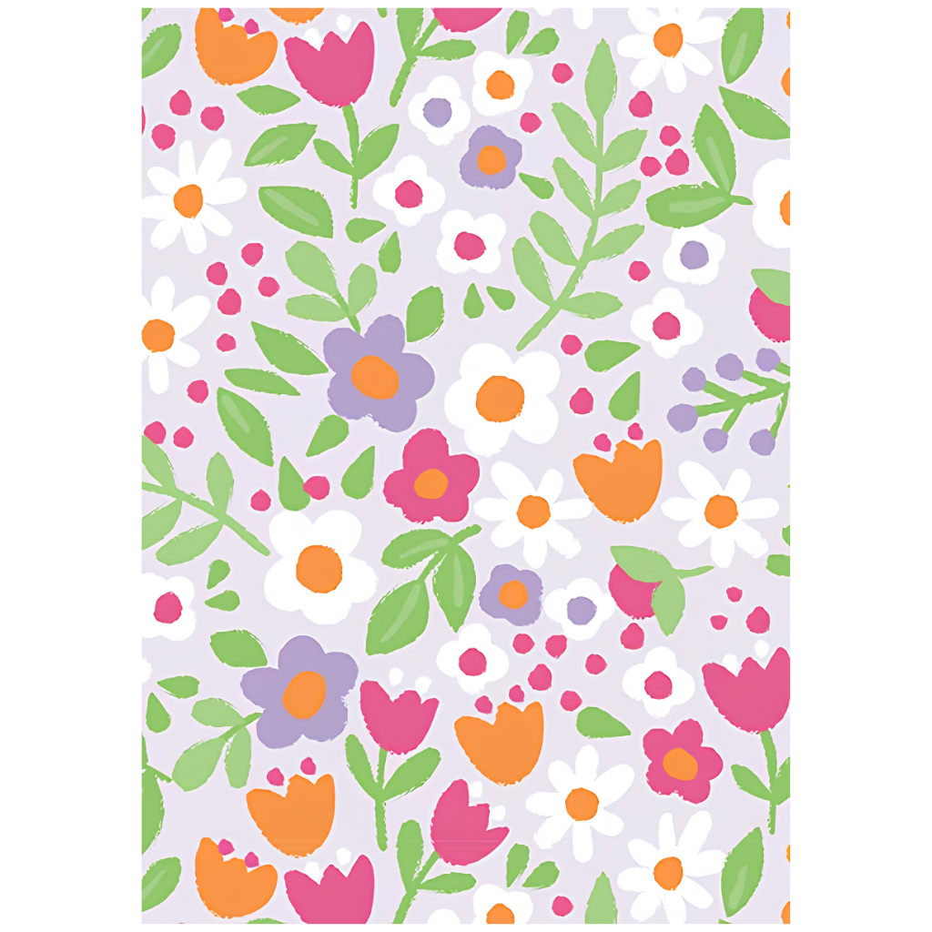 Folded Wrap - Ditsy Floral