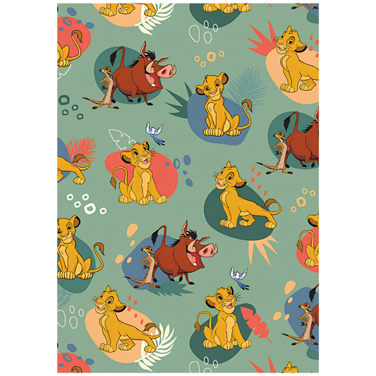 Folded Wrap - Lion King