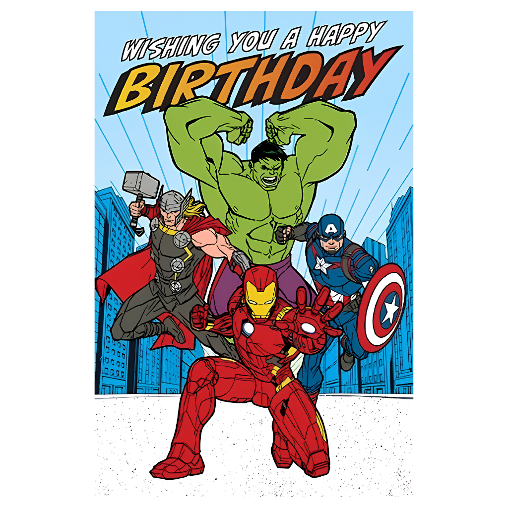 Marvel Happy Birthday