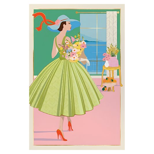Riviera Green Dress