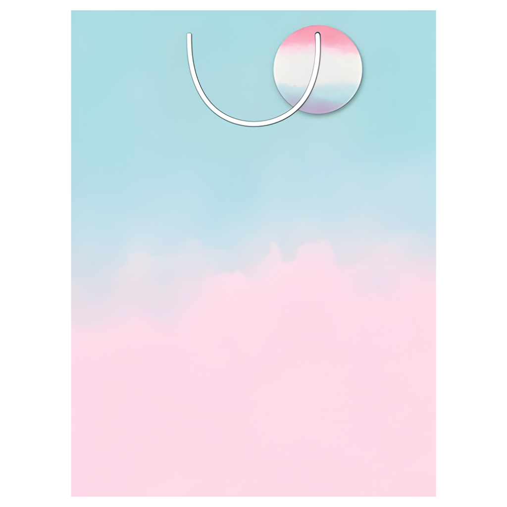 Gift Bag - Pink Ombre 