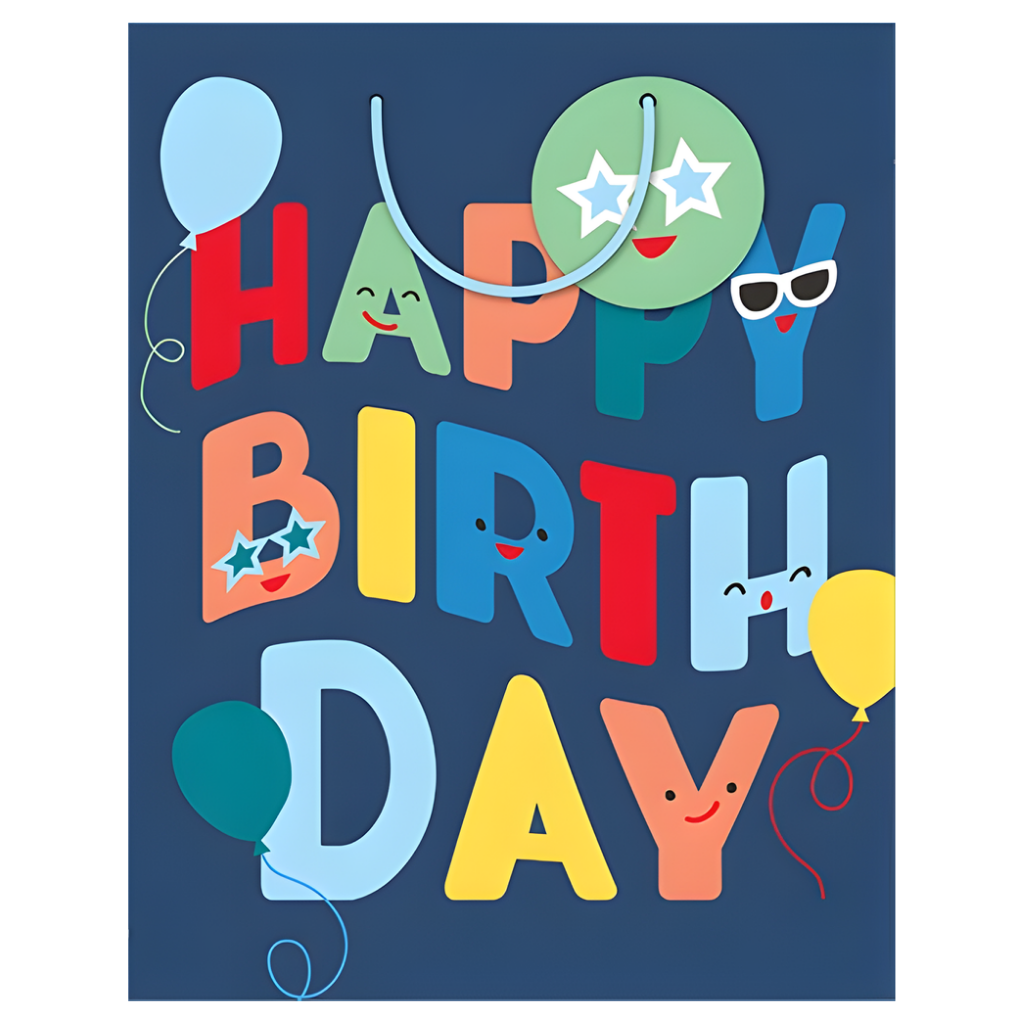 Gift Bag - Happy Birthday (Sm) 