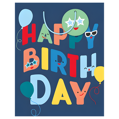 Gift Bag - Happy Birthday (Sm) 