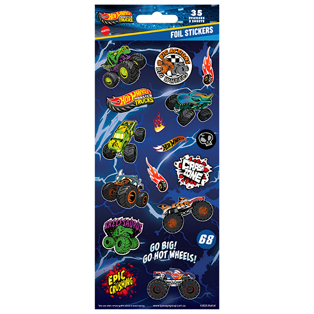 Hot Wheels Metalics Stickers