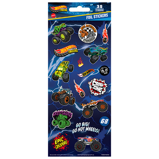 Hot Wheels Metalics Stickers