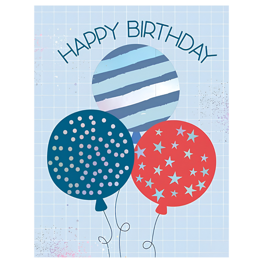 Birthday Boy Balloon Trio