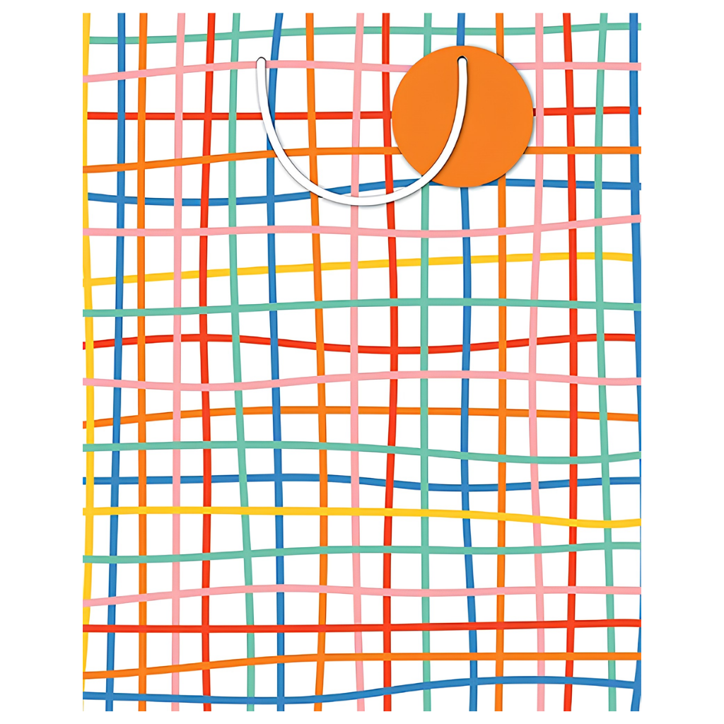 Gift Bag - Whimsical Grid