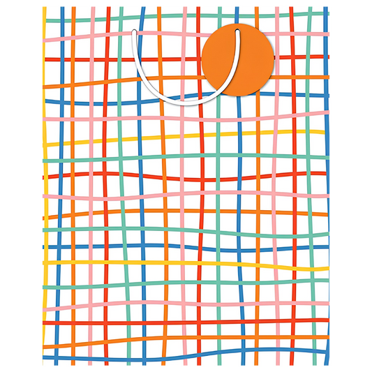 Gift Bag - Whimsical Grid