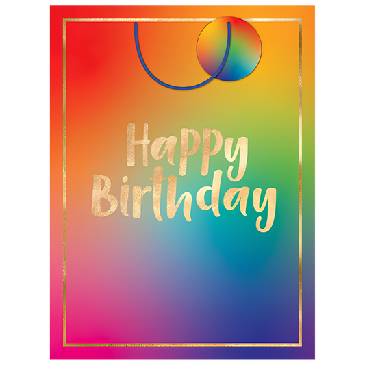 Gift Bag - Bright Ombre