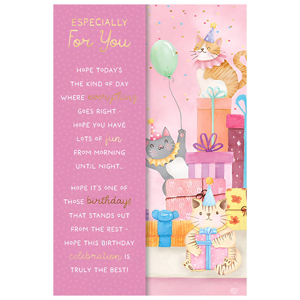 Happy Birthday Cat Party