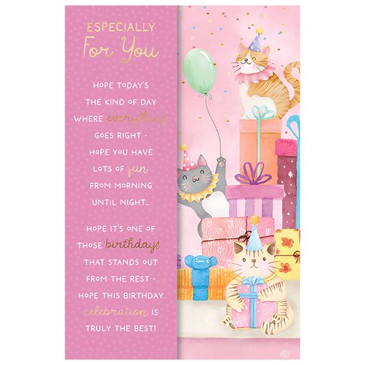 Happy Birthday Cat Party