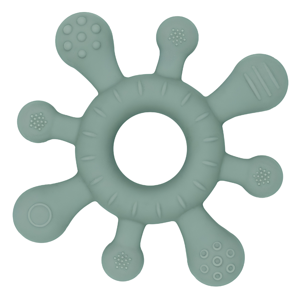 Silicone Splash Teether Sage