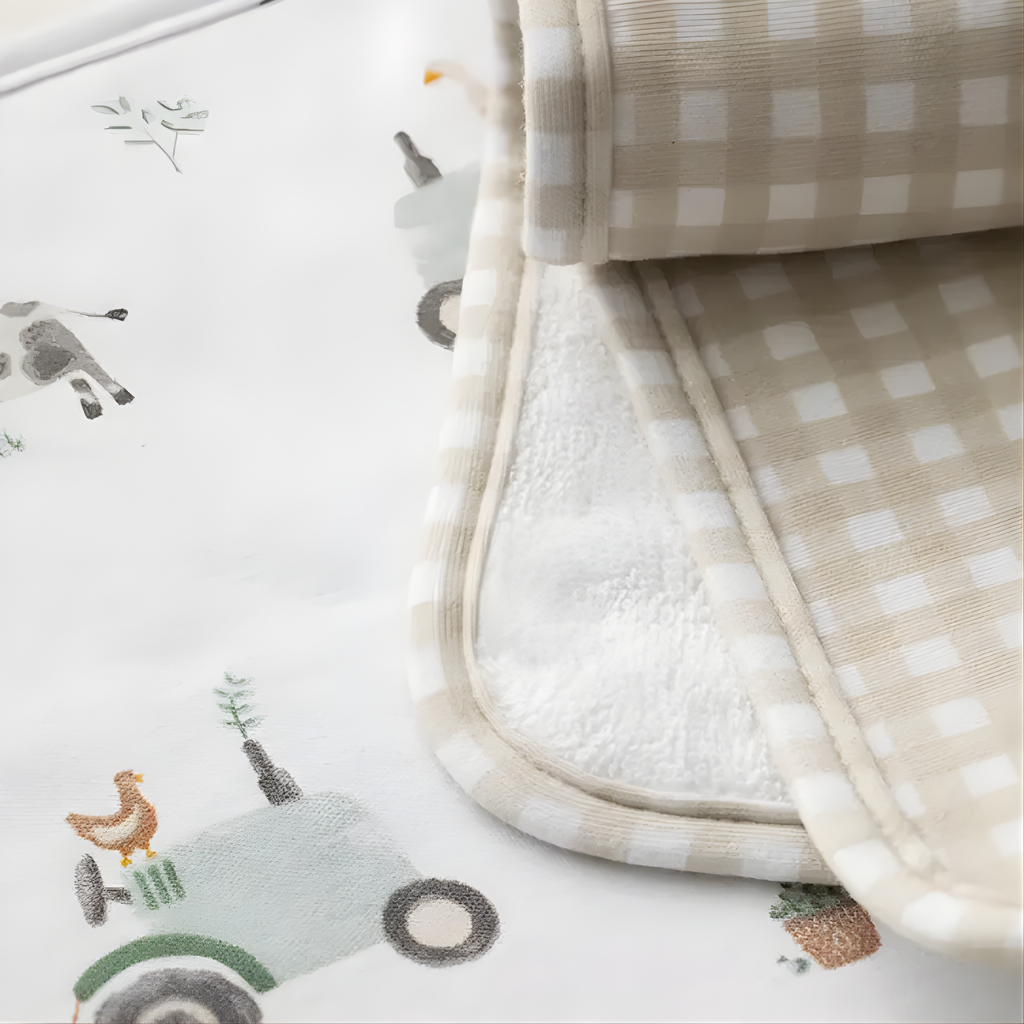 Set of 3 Washcloths - Tractor Ride
