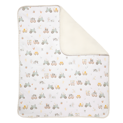 Sherpa Blanket - Tractor Ride