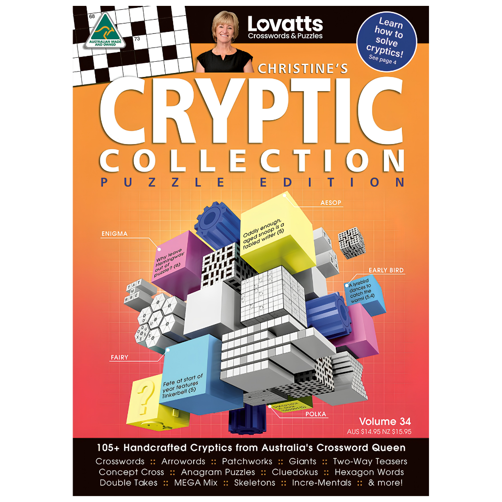 Christine’s Cryptic Collection Puzzle Edition – Issue #34