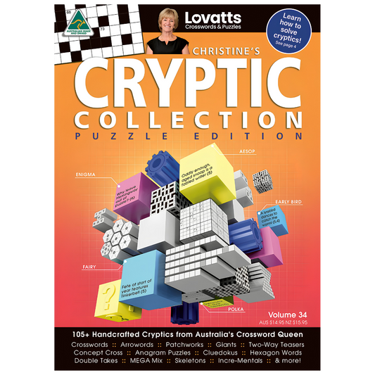 Christine’s Cryptic Collection Puzzle Edition – Issue #34