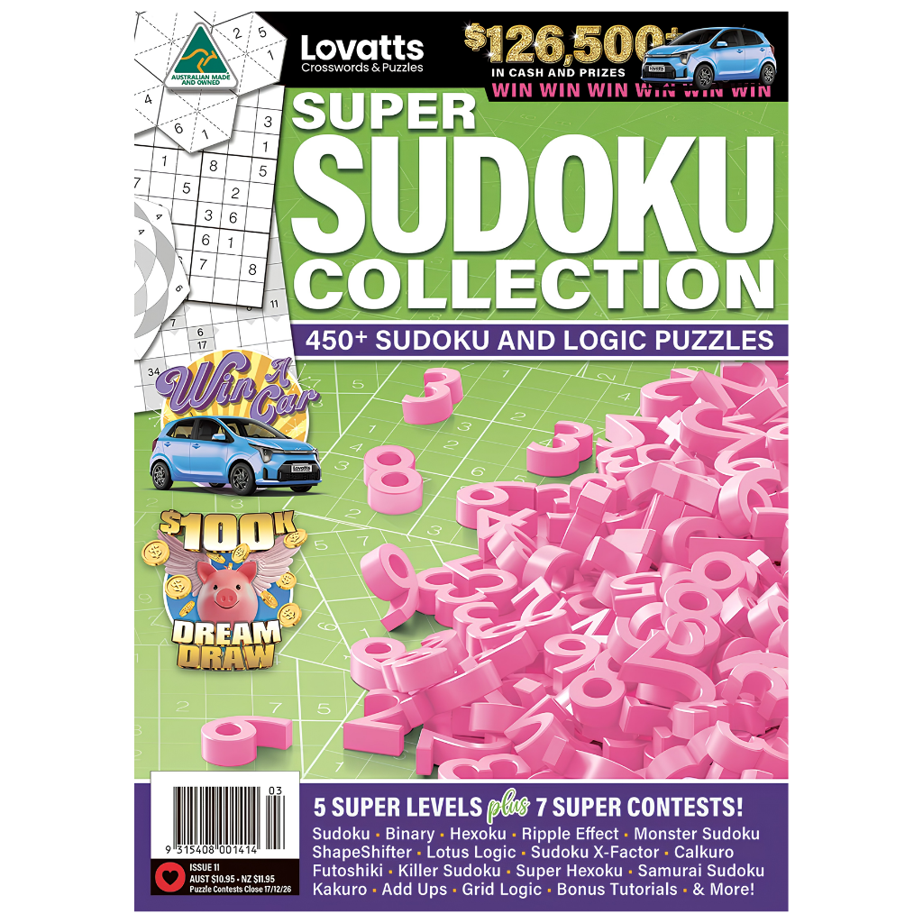 Lovatts Super Sudoku Collection – Issue #11