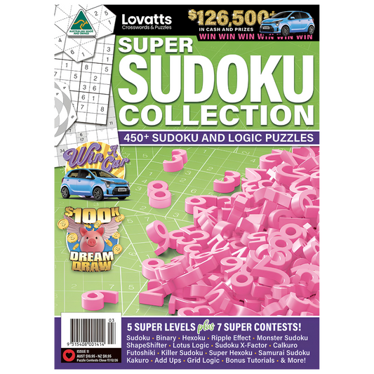 Lovatts Super Sudoku Collection – Issue #11