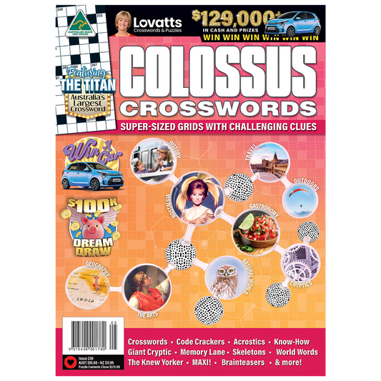 Lovatts Colossus Crosswords – Issue #226