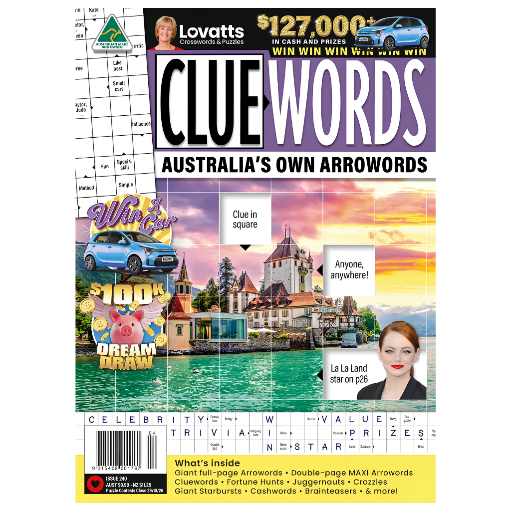 Lovatts Cluewords - Issue #240