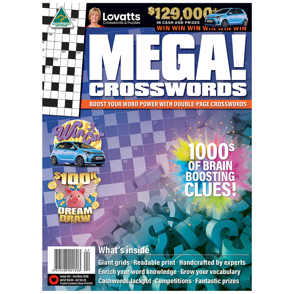 Lovatts Mega! Crosswords – Issue #162