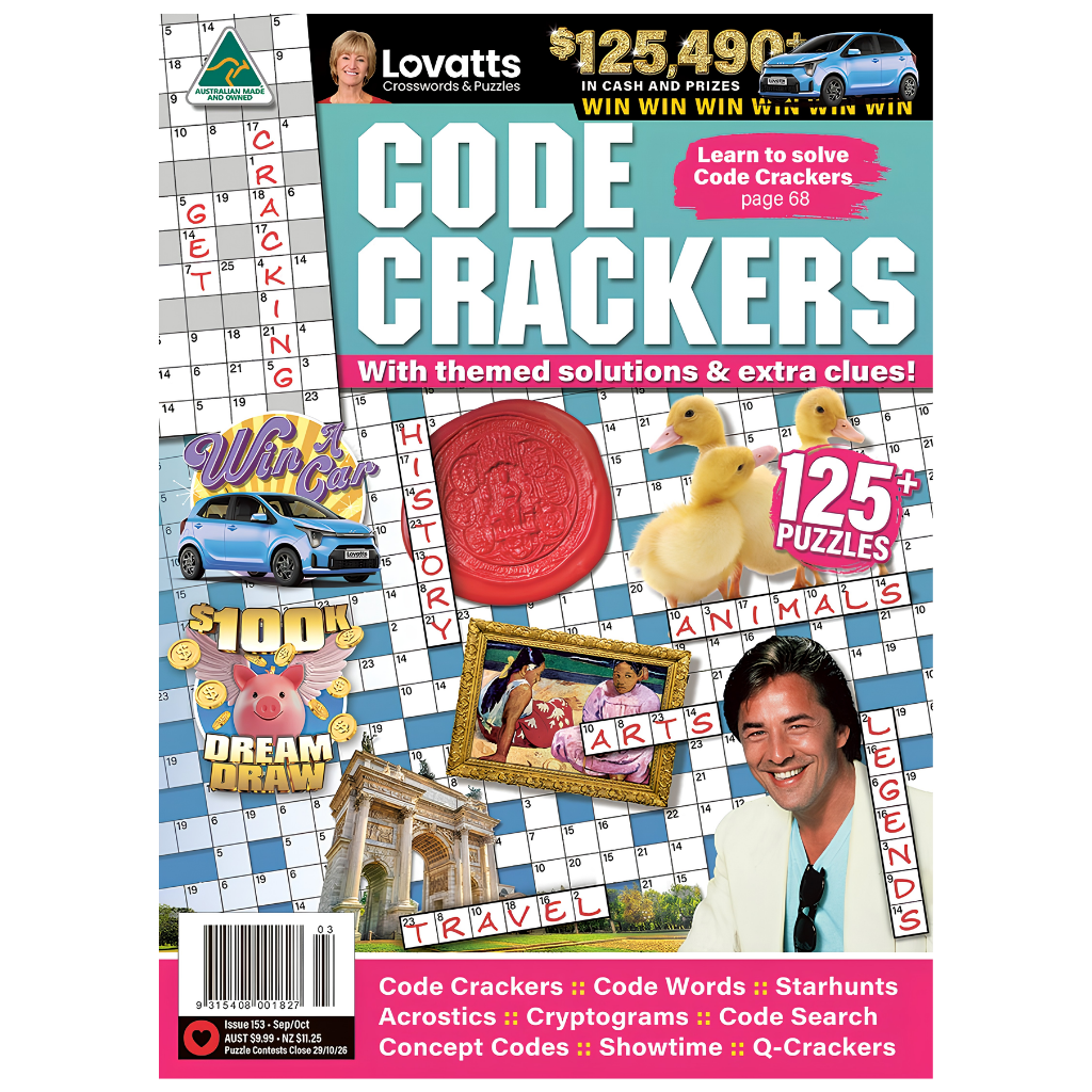 Lovatts Code Crackers – Issue #153