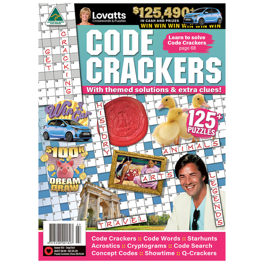 Lovatts Code Crackers – Issue #153