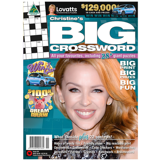 Lovatts Christine’s BIG Crossword – Issue #414