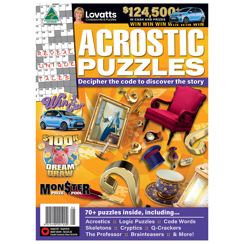 Lovatts Acrostic Puzzles – Issue #65 