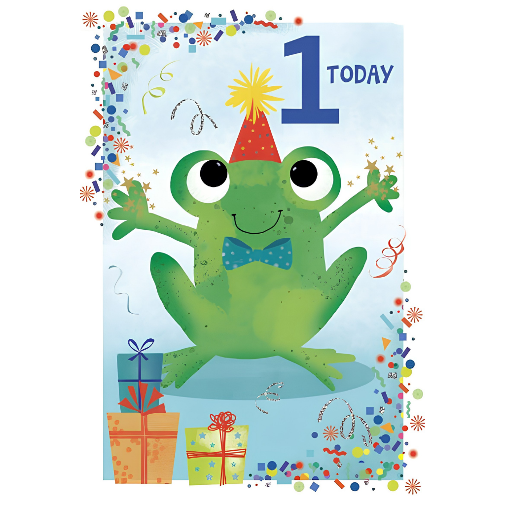 1st Birthday Frog