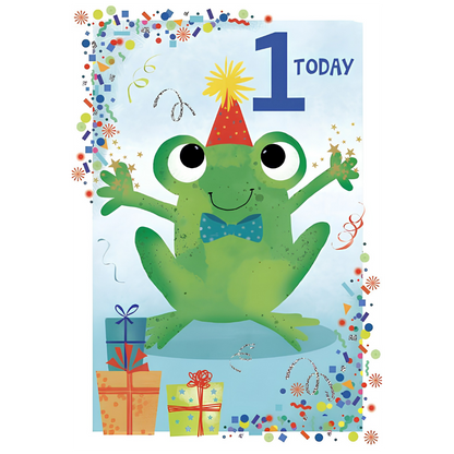 1st Birthday Frog
