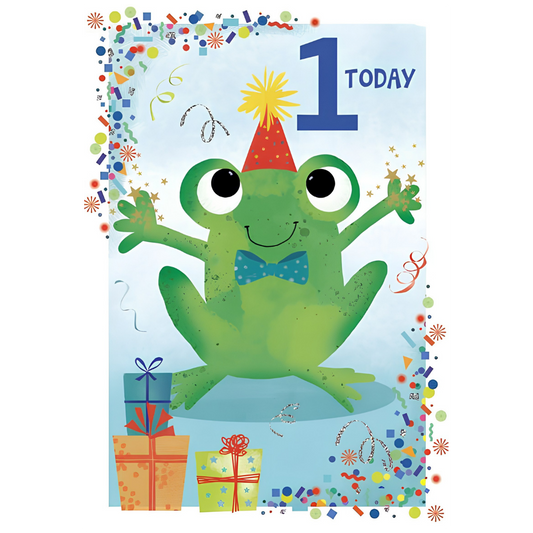 1st Birthday Frog