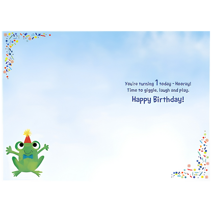 1st Birthday Frog