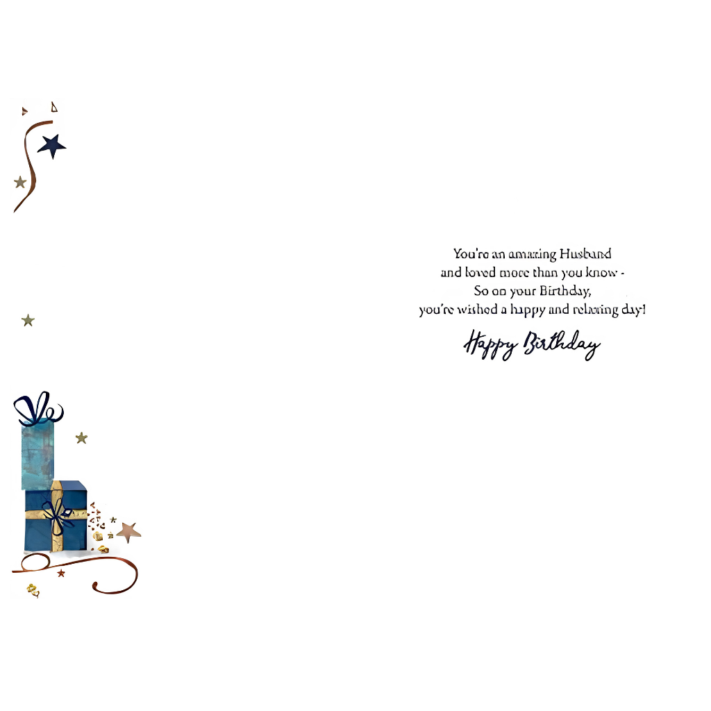 For My Wonderful Husband