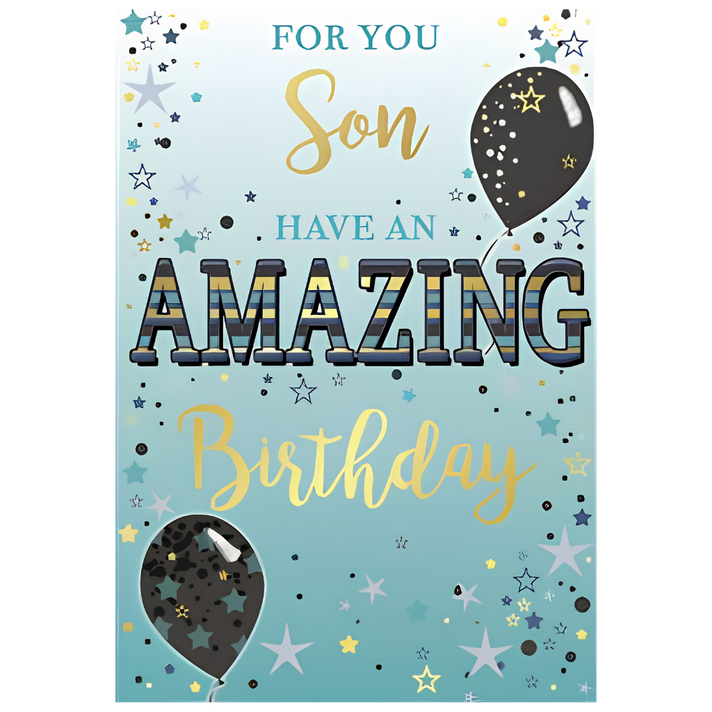 For You Son, Have an Amazing Birthday 