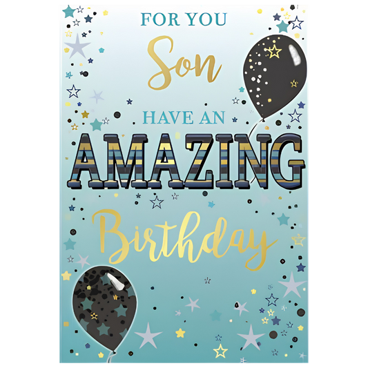For You Son, Have an Amazing Birthday 