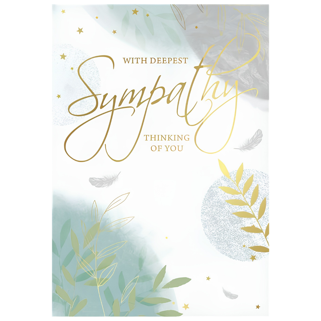Deepest Sympathy Gold Script