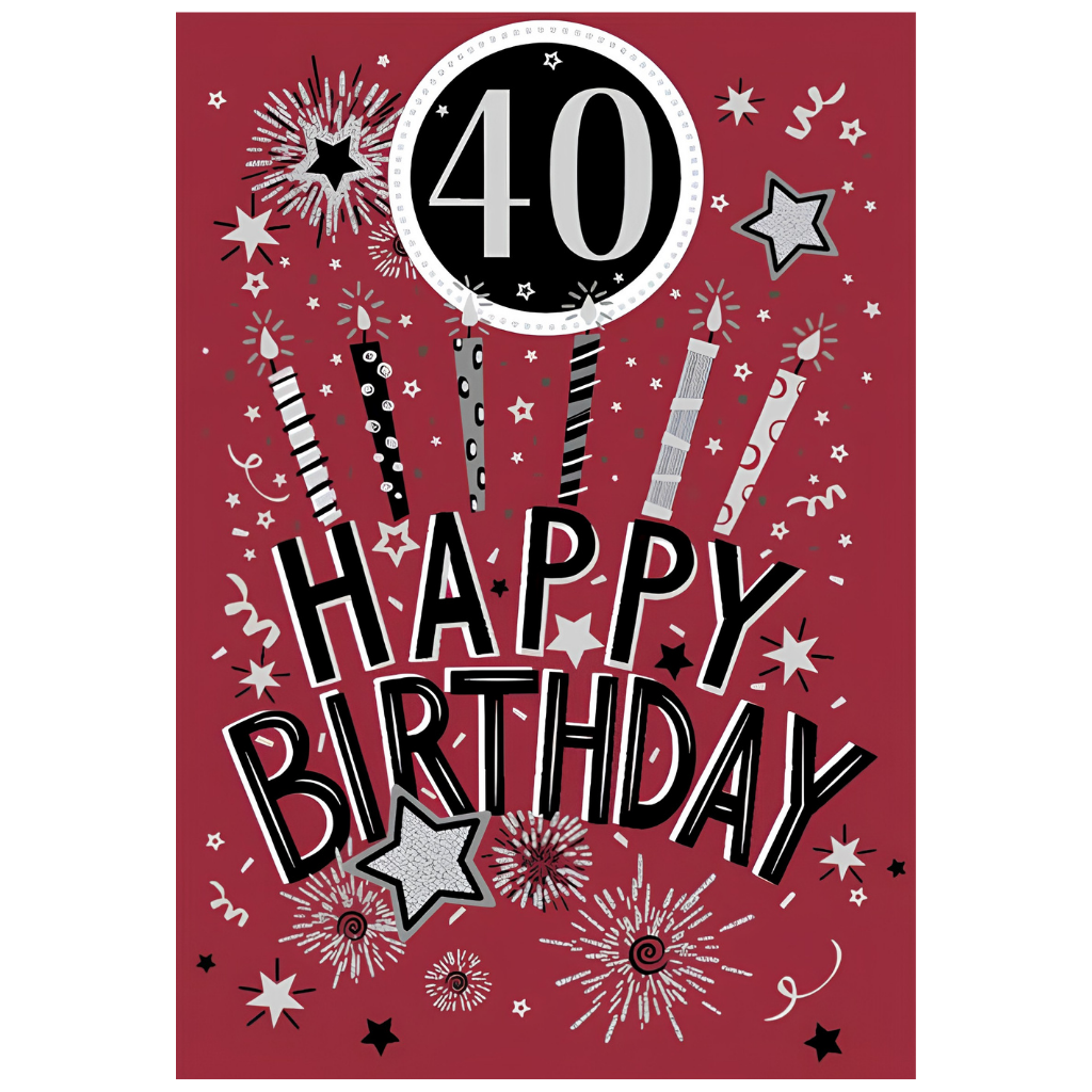 40th Birthday Male