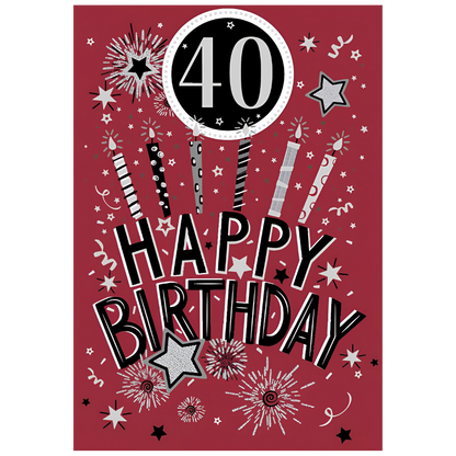 40th Birthday Male