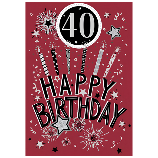 40th Birthday Male