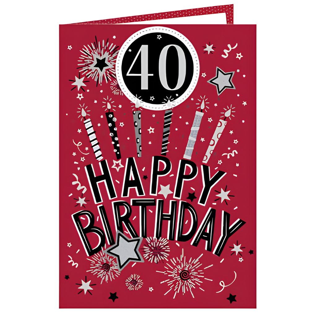 40th Birthday Male