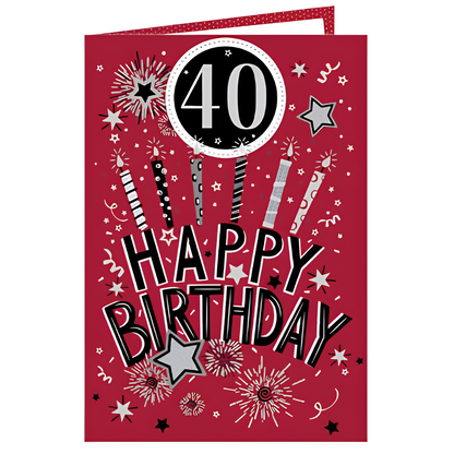 40th Birthday Male