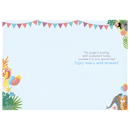 Jungle Animals Happy Birthday To You