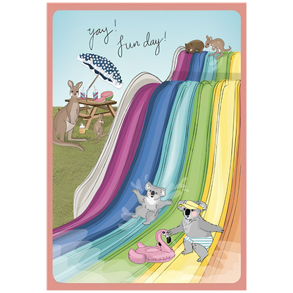 A Day On The Waterslides