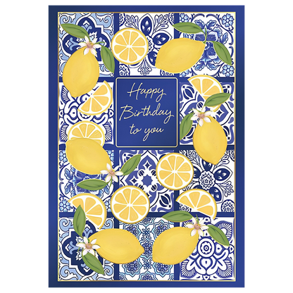 Happy Birthday to You, Amalfi Blue