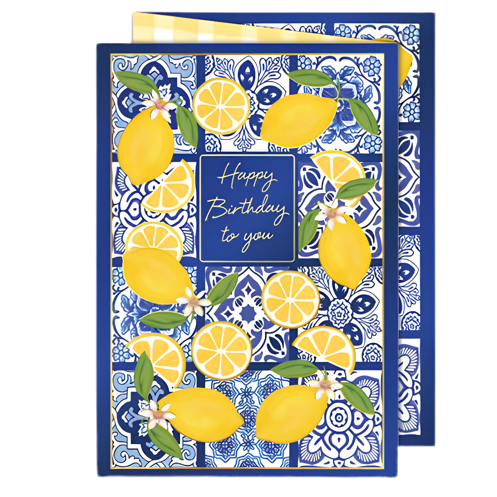 Happy Birthday to You, Amalfi Blue