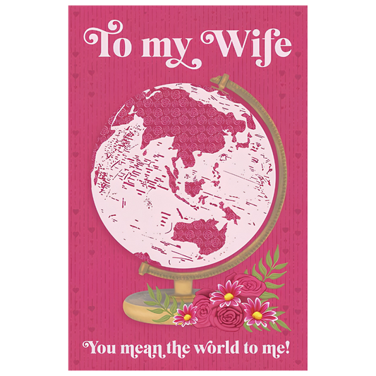 To My Wife, You Mean the World to Me