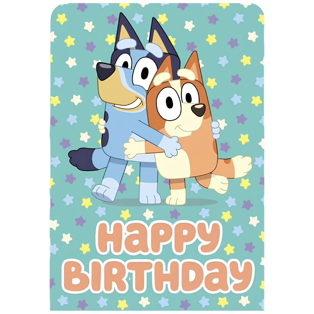 Bluey & Bingo Happy Birthday